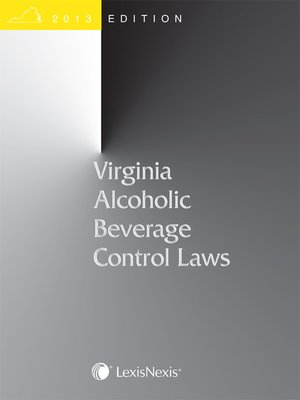 cover image of Virginia Alcoholic Beverage Control Laws